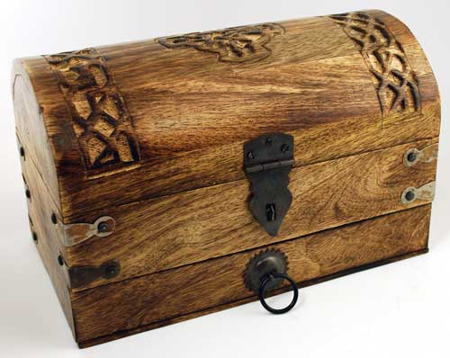 Celtic Cross Treasure chest - Click Image to Close