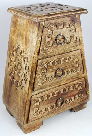 Celtic Wooden Cupboard - Click Image to Close