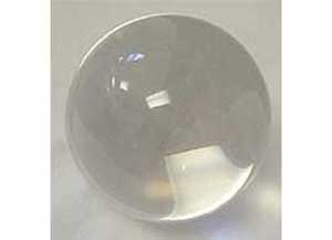 110mm Clear crystal ball - Click Image to Close