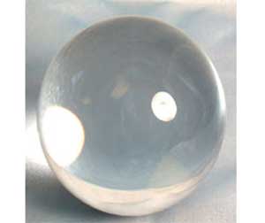 200mm Clear crystal ball - Click Image to Close