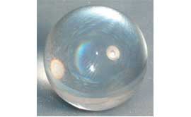 50mm Clear crystal ball - Click Image to Close