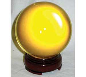 80mm Clear crystal ball - Click Image to Close