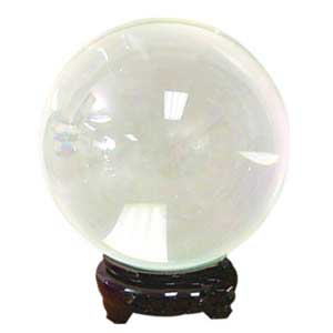 75 mm Clear crystal ball - Click Image to Close