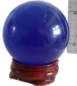 40mm Blue Cat's Eye - Click Image to Close