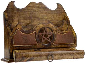 Pentagram letter holder - Click Image to Close