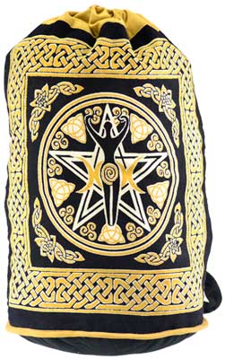 Pentagram Goddess backpk - Click Image to Close