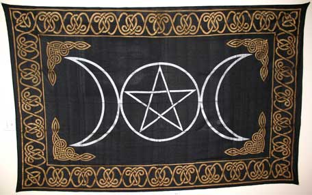 Tapestry: Triple Goddess (72" x 108") - Click Image to Close