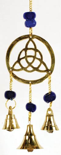 Three Bell Triquetra wind chime - Click Image to Close