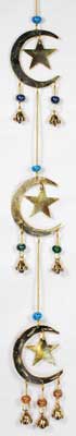 Stars and Moons wind chime - Click Image to Close