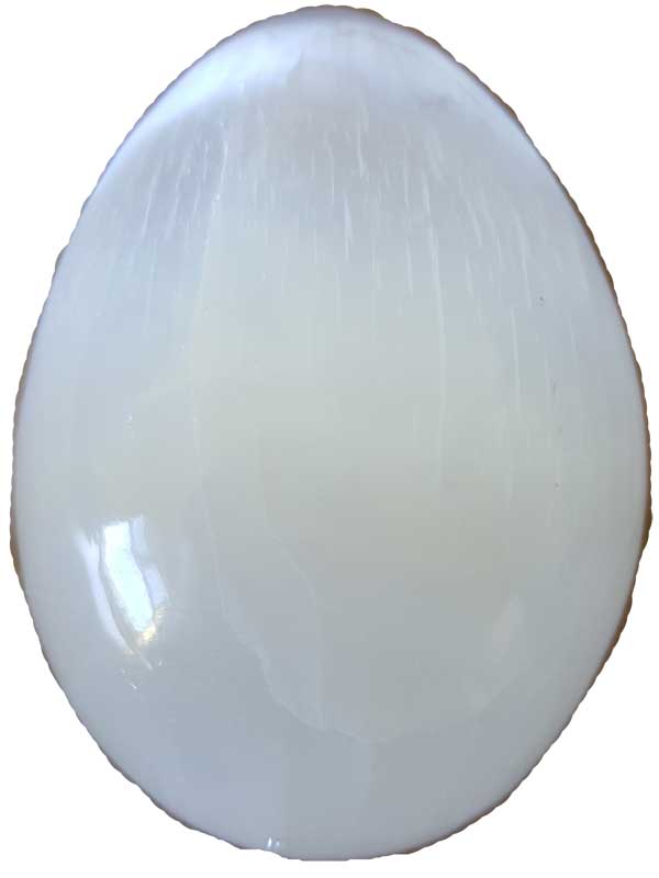 2 1/2" Selenite egg - Click Image to Close