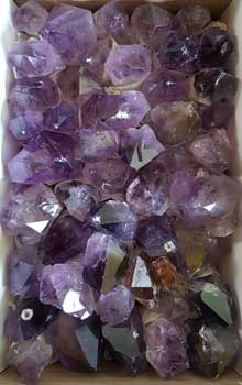 Flat of Amethyst Points - Click Image to Close