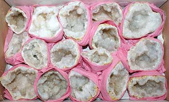 Flat of Moroccon Geodes - Click Image to Close