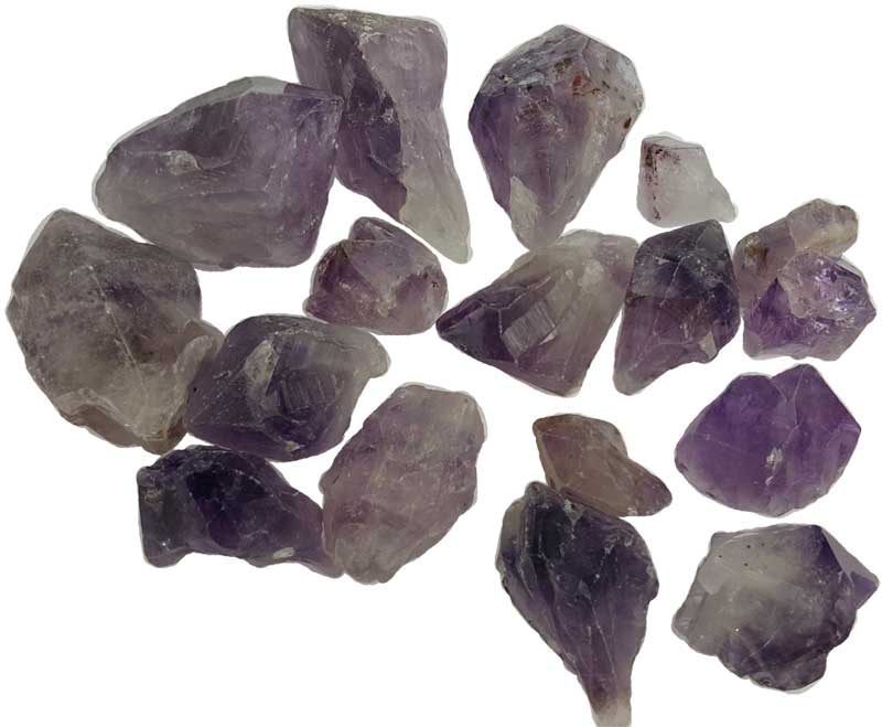 1 lb Amethyst points - Click Image to Close