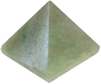 30- 35mm Green Aventurine pyramid - Click Image to Close