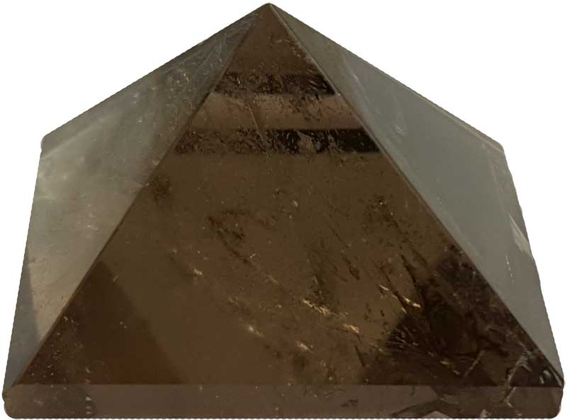 25-30mm Smoky Quartz pyramid - Click Image to Close