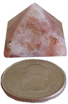 15-30mm Sunstone pyramid