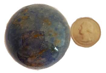 40mm Aventurine, Blue sphere