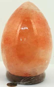 8" Egg Salt Lamp (c) - Click Image to Close