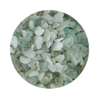1 lb Aquamarine tumbled stones - Click Image to Close