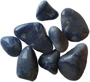 1 lb Blue Adventurine tumbled stones