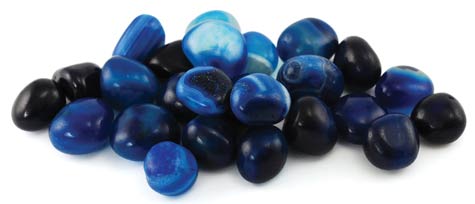 1 Lb Blue Onyx tumbled