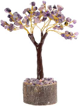 Amethyst gemstone tree - Click Image to Close