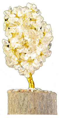 Quartz gemstone tree - Click Image to Close