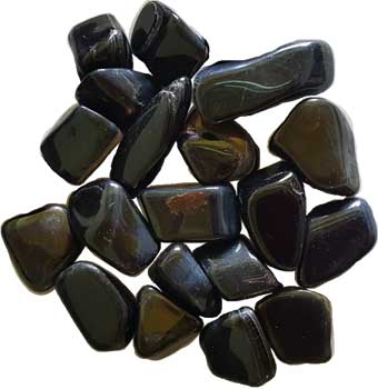 1 Lb Tiger Eye tumbled