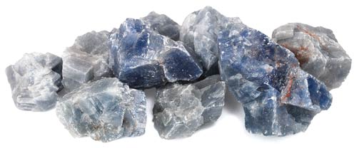 1 Lb Blue Calcite untumbled - Click Image to Close