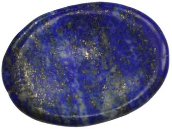 Lapis Worry stone - Click Image to Close