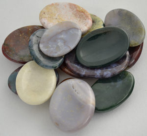 Jasper Worry Stone - Click Image to Close