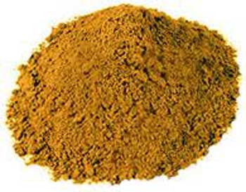 Sandalwood pwd Yellow 2oz - Click Image to Close