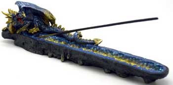 10" Blue Dragon ash holder - Click Image to Close