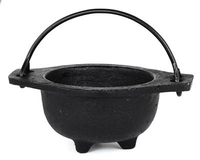 Cast Iron Cauldron 3" - Click Image to Close