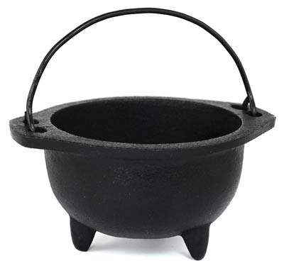 Cast Iron Cauldron 6"