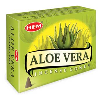 Aloe Vera HEM cone 10pk