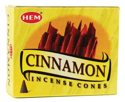 Cinnamon HEM cone 10pk - Click Image to Close