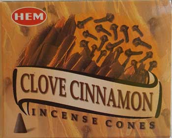 Cinnamon HEM cone 10pk - Click Image to Close