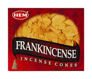 Frankincense HEM cone 10pk - Click Image to Close