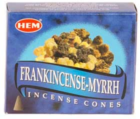 Frank & Myrrh HEM cone 10pk - Click Image to Close