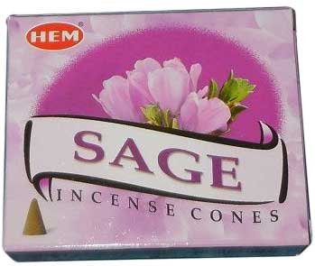 Sage HEM cone 10pk - Click Image to Close