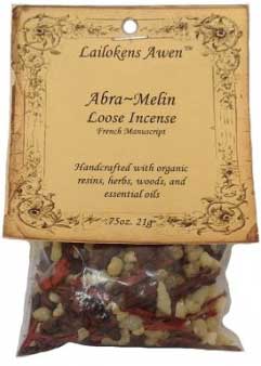 21g Abra Melin (french) Lailokens Awen incense - Click Image to Close