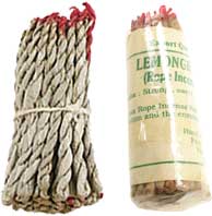 Lemongrass tibetan rope incense - Click Image to Close