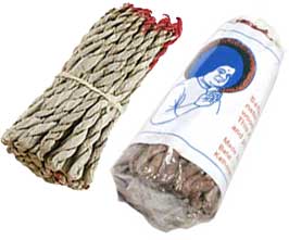 Nag Champa tibetan rope incense - Click Image to Close