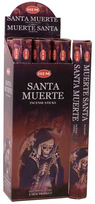 Santa Muerte HEM stick 20pk - Click Image to Close