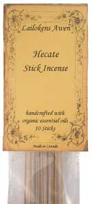 Hecate stick 10pk Lailokens Awen incense