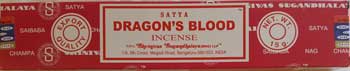 Dragon's Blood satya incense stick 15 gm - Click Image to Close