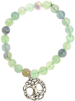 Green Fluorite Happiness Tree of Life - Click Image to Close