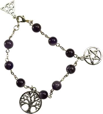 Amethyst bracelet - Click Image to Close