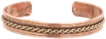 Copper Link bracelet - Click Image to Close